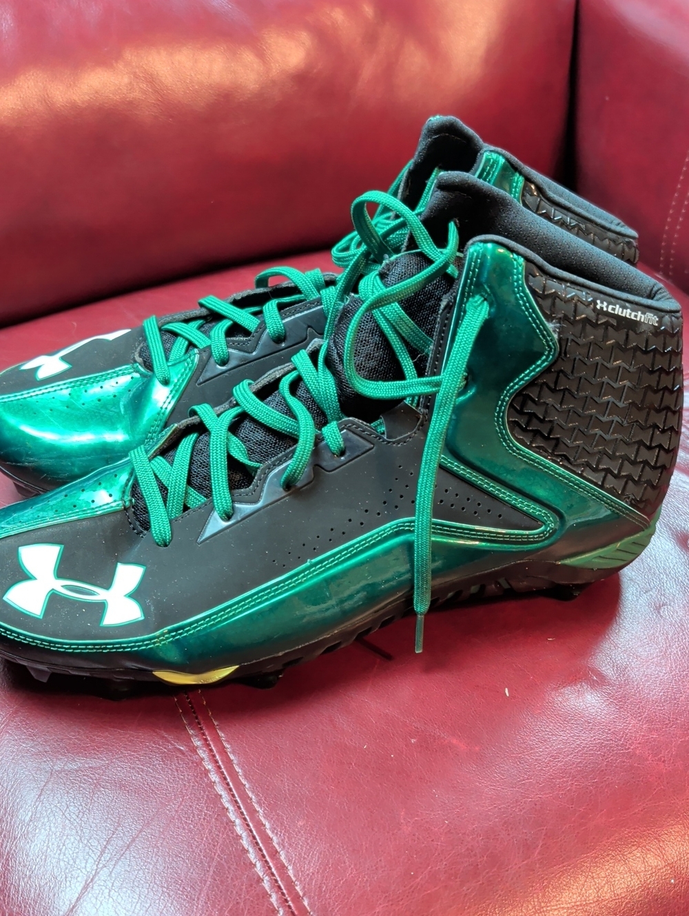 Under Armour football cleats Clutch Fit Men's Shoes Size 13 - Picture 5 of 11